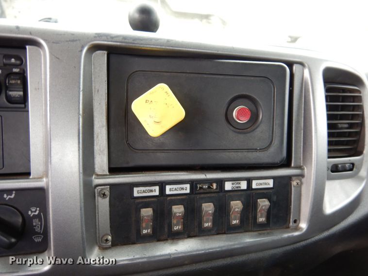 image for item MH9157 2012 Hino 268A  rollback truck