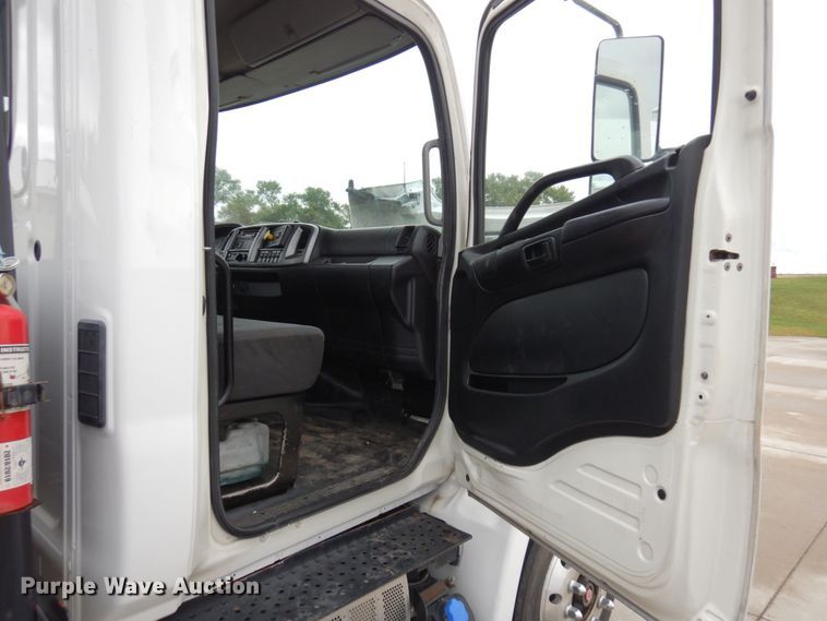 image for item MH9157 2012 Hino 268A  rollback truck