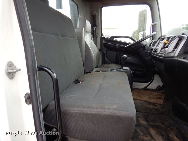 image for item MH9157 2012 Hino 268A  rollback truck