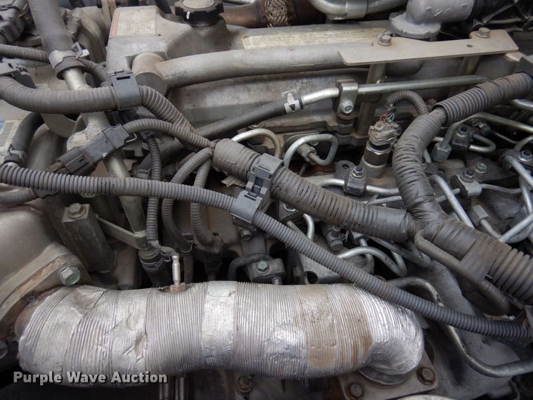 image for item MH9157 2012 Hino 268A  rollback truck