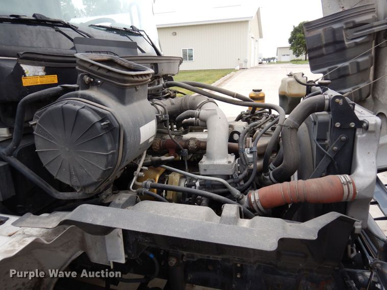 image for item MH9157 2012 Hino 268A  rollback truck