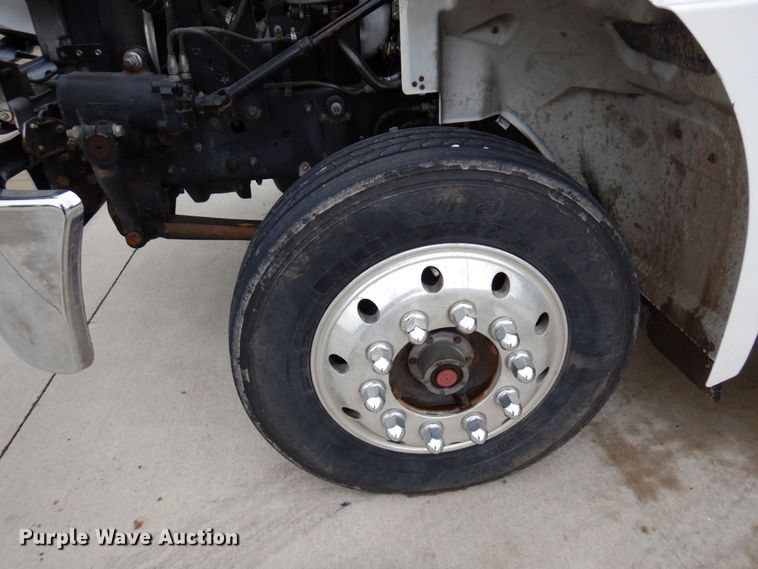 image for item MH9157 2012 Hino 268A  rollback truck