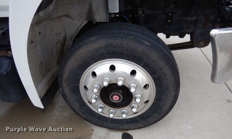 image for item MH9157 2012 Hino 268A  rollback truck