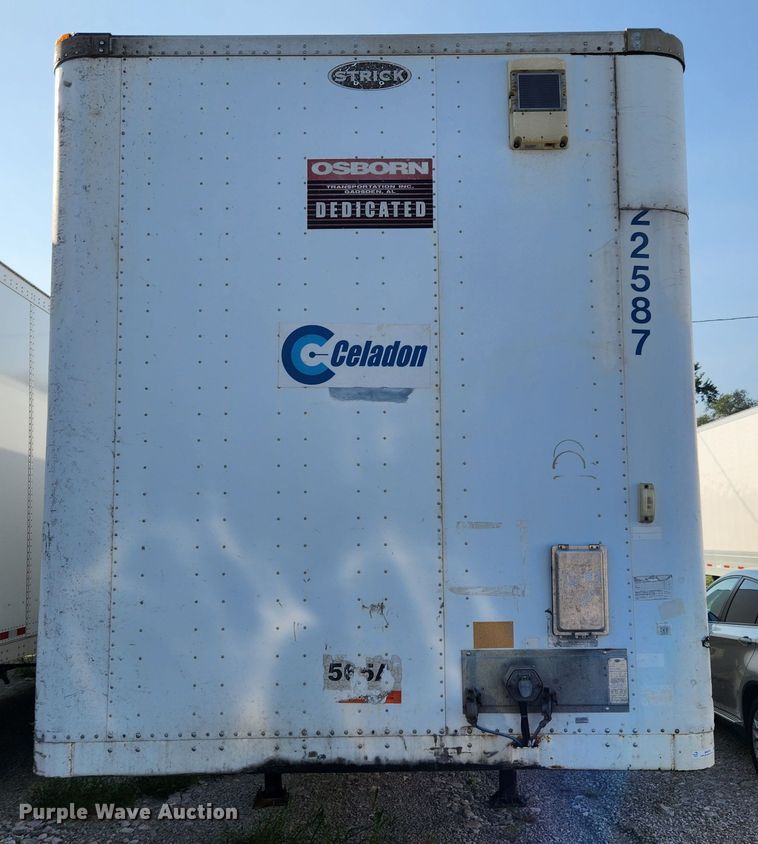 image for item MK9313 2004 Strickland  dry van trailer