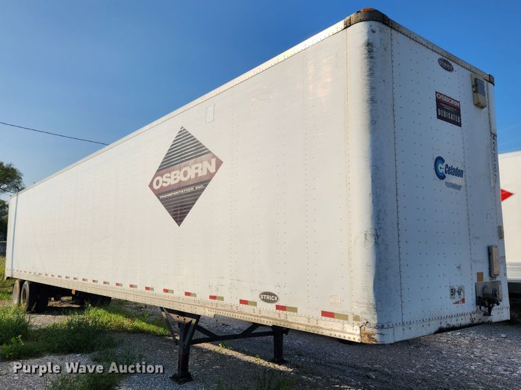 image for item MK9313 2004 Strickland  dry van trailer