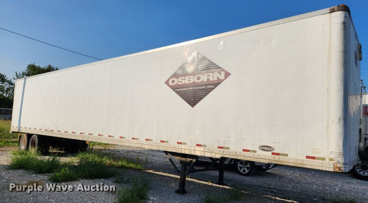 image for item MK9313 2004 Strickland  dry van trailer