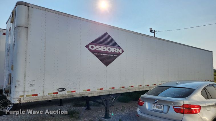 image for item MK9313 2004 Strickland  dry van trailer