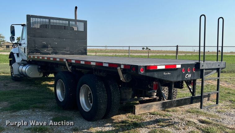 image for item MQ9797 2012 International 7400  flatbed truck