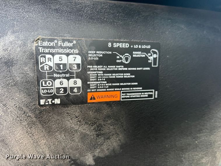 image for item MQ9797 2012 International 7400  flatbed truck