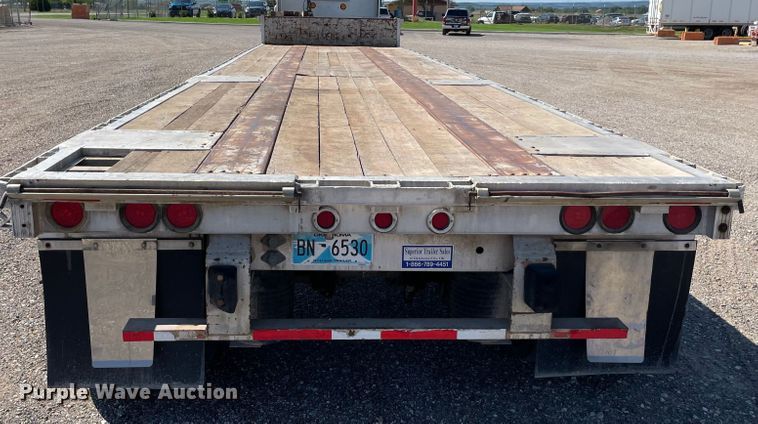image for item MR9327 1995 Reinke drop deck trailer