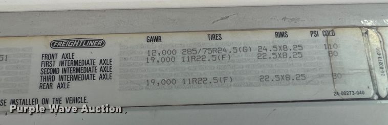 image for item MR9847 1991 Freightliner C112  truck cab and chassis