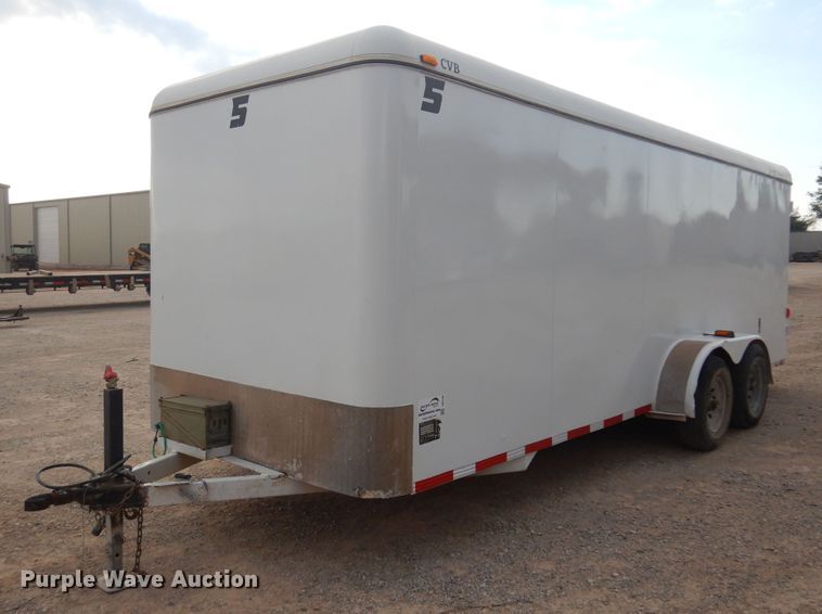 image for item DB7750 2012 S&H  enclosed cargo trailer