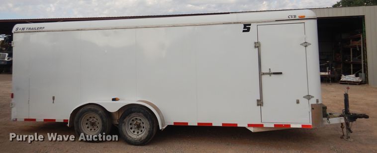 image for item DB7750 2012 S&H  enclosed cargo trailer