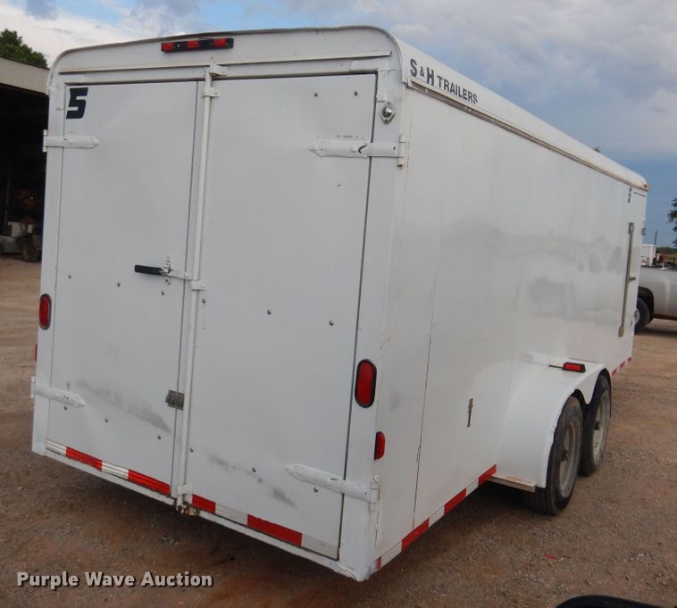 image for item DB7750 2012 S&H  enclosed cargo trailer