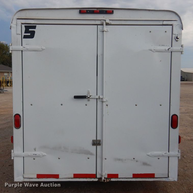 image for item DB7750 2012 S&H  enclosed cargo trailer