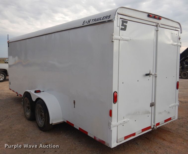 image for item DB7750 2012 S&H  enclosed cargo trailer