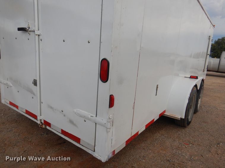 image for item DB7750 2012 S&H  enclosed cargo trailer