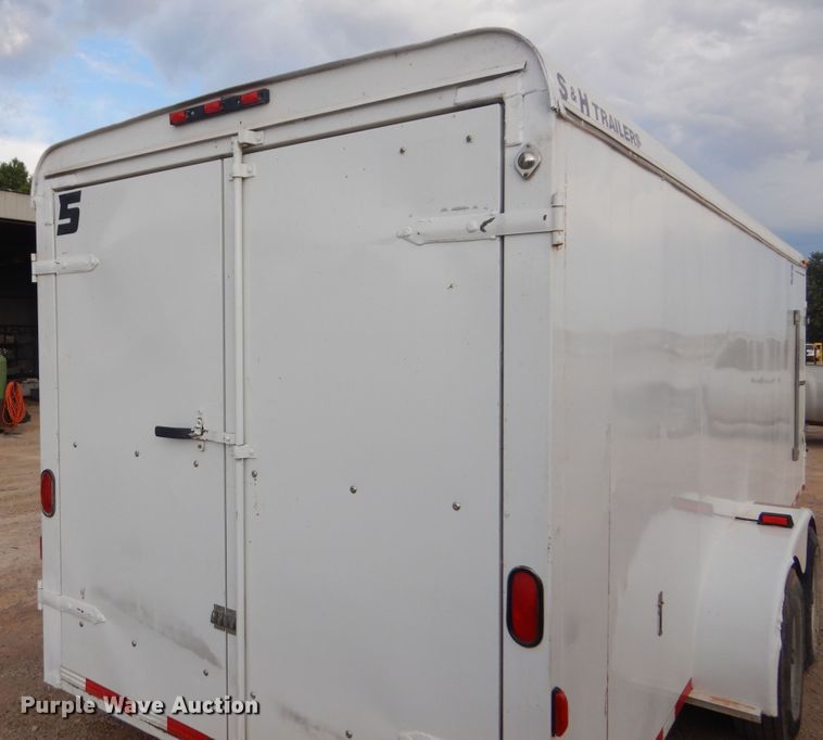 image for item DB7750 2012 S&H  enclosed cargo trailer