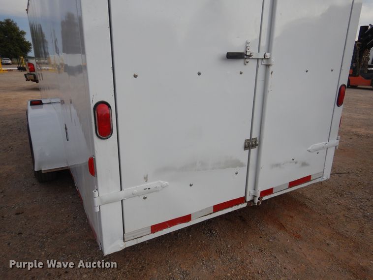 image for item DB7750 2012 S&H  enclosed cargo trailer