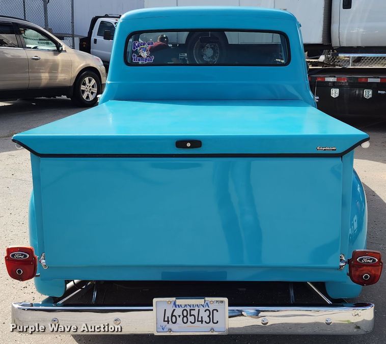 image for item DL6689 1956 Ford F100  pickup truck