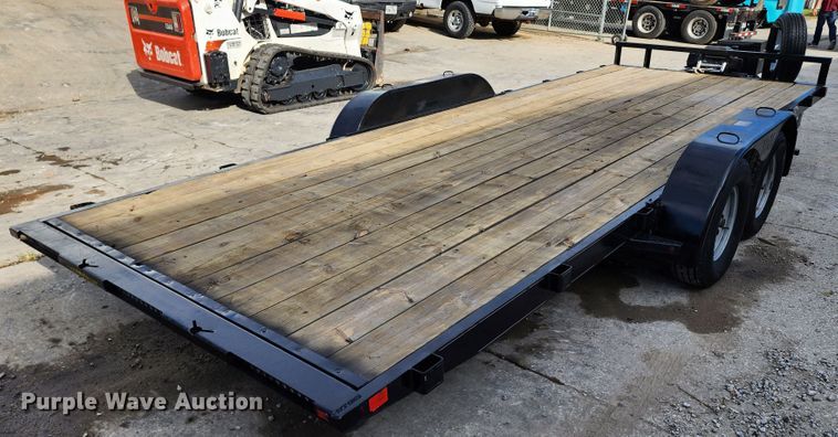 image for item DL6691 2017 Novae  tilt deck equipment trailer