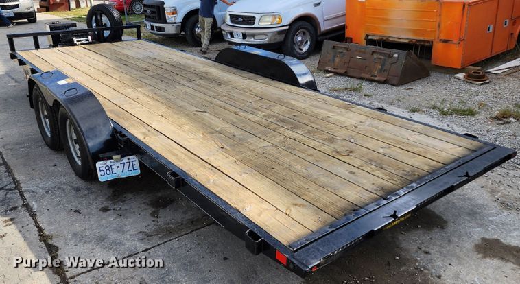 image for item DL6691 2017 Novae  tilt deck equipment trailer