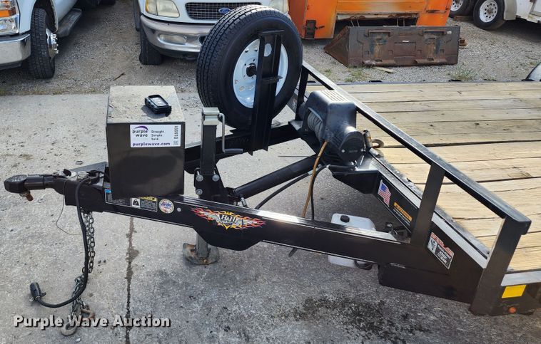 image for item DL6691 2017 Novae  tilt deck equipment trailer