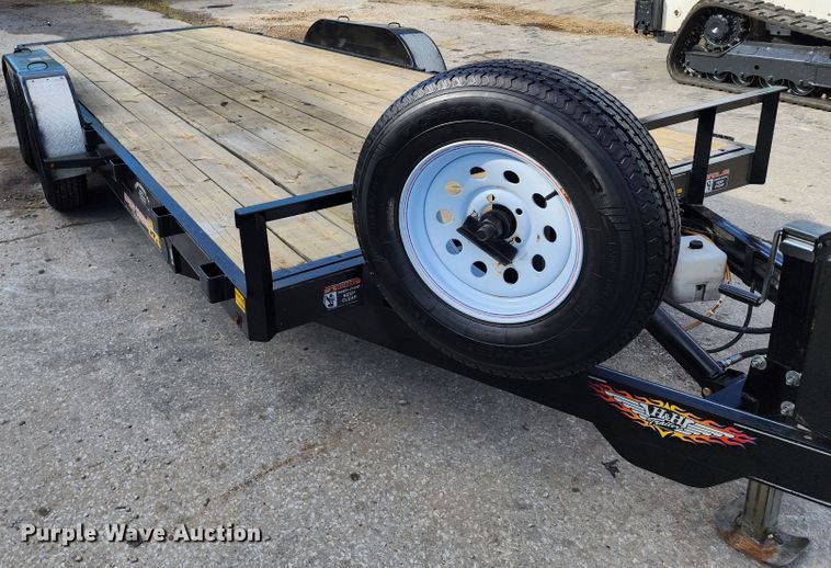 image for item DL6691 2017 Novae  tilt deck equipment trailer