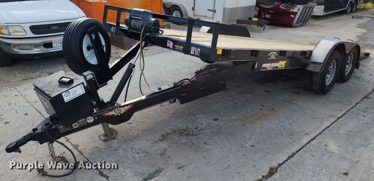 image for item DL6691 2017 Novae  tilt deck equipment trailer