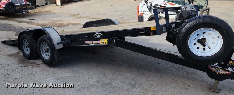 image for item DL6691 2017 Novae  tilt deck equipment trailer