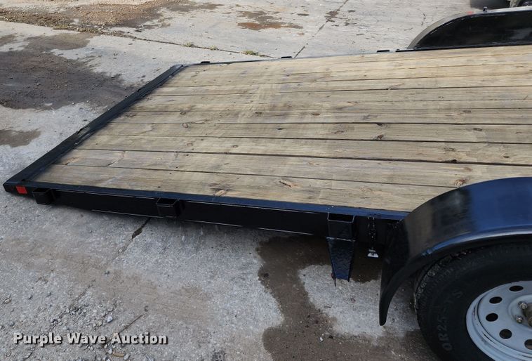 image for item DL6691 2017 Novae  tilt deck equipment trailer