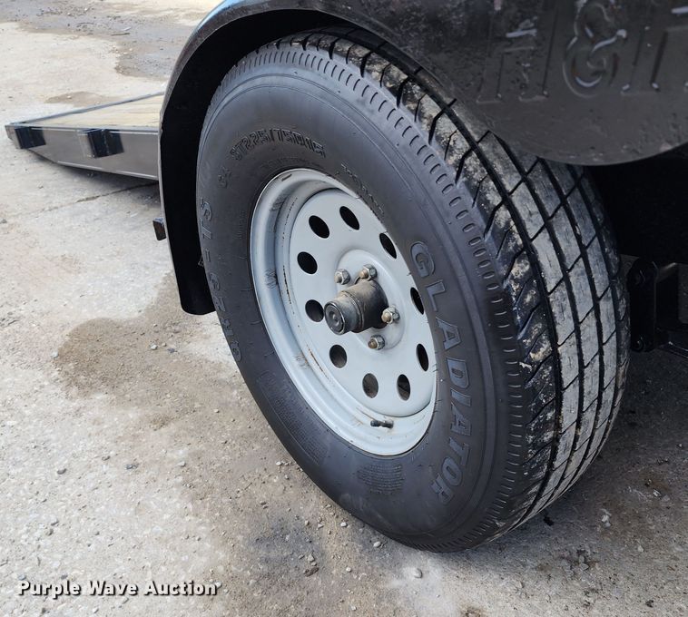 image for item DL6691 2017 Novae  tilt deck equipment trailer