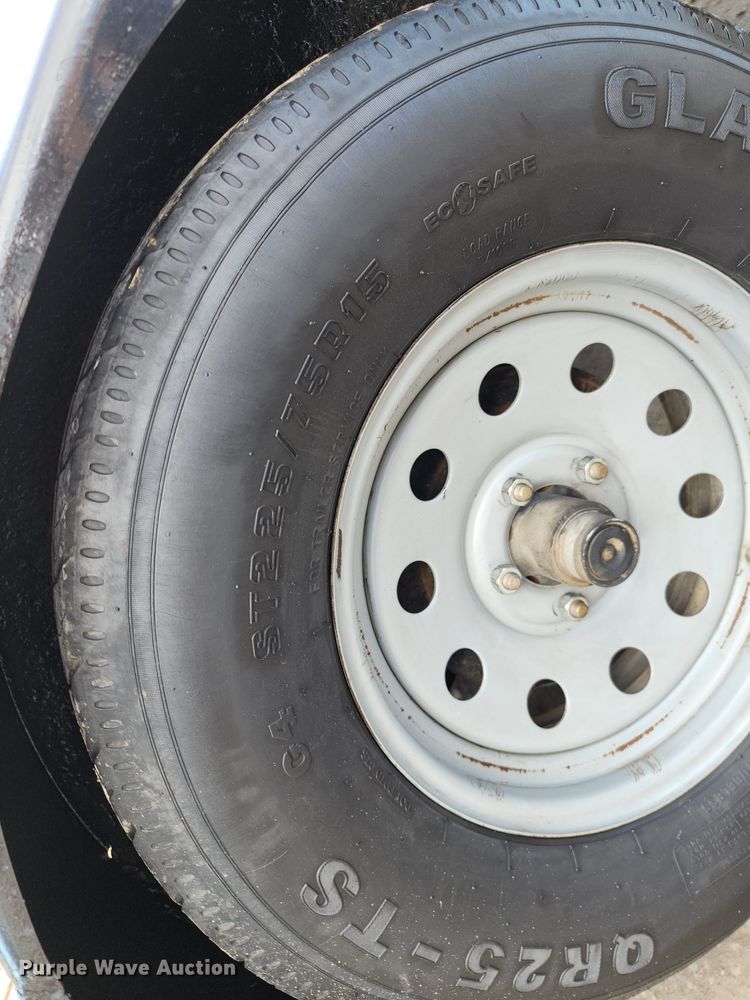 image for item DL6691 2017 Novae  tilt deck equipment trailer