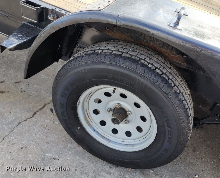 image for item DL6691 2017 Novae  tilt deck equipment trailer