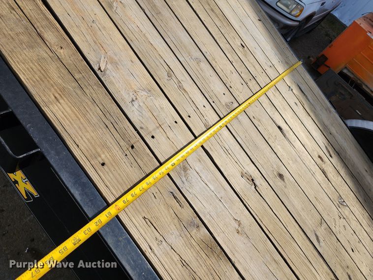 image for item DL6691 2017 Novae  tilt deck equipment trailer