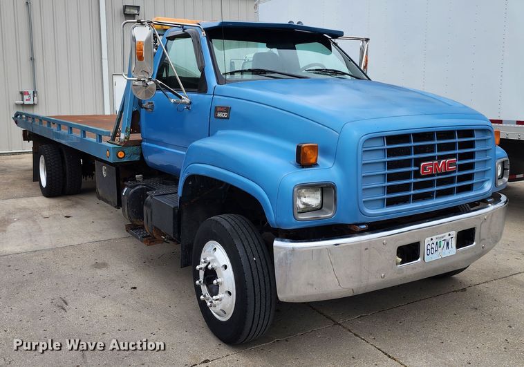 image for item DL6703 2000 GMC C6500  rollback truck