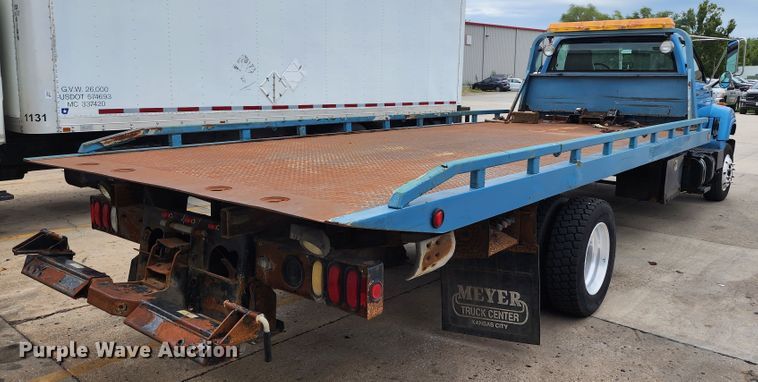 image for item DL6703 2000 GMC C6500  rollback truck