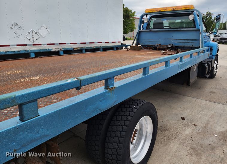 image for item DL6703 2000 GMC C6500  rollback truck