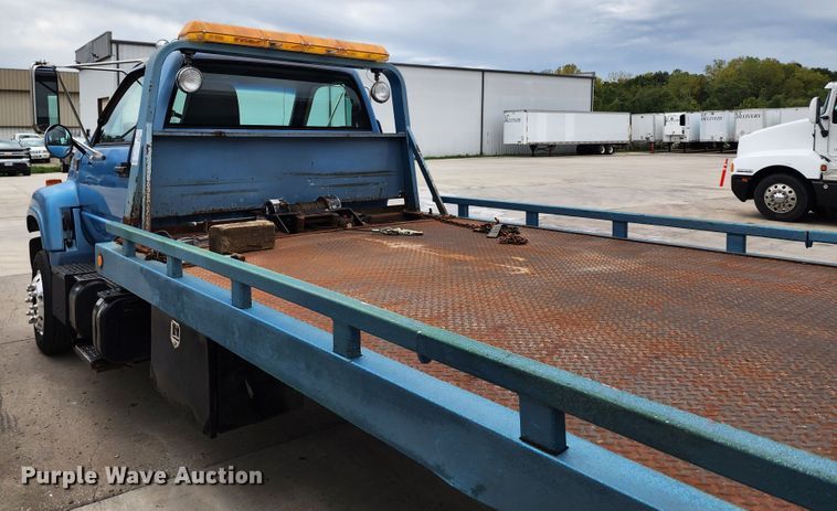 image for item DL6703 2000 GMC C6500  rollback truck