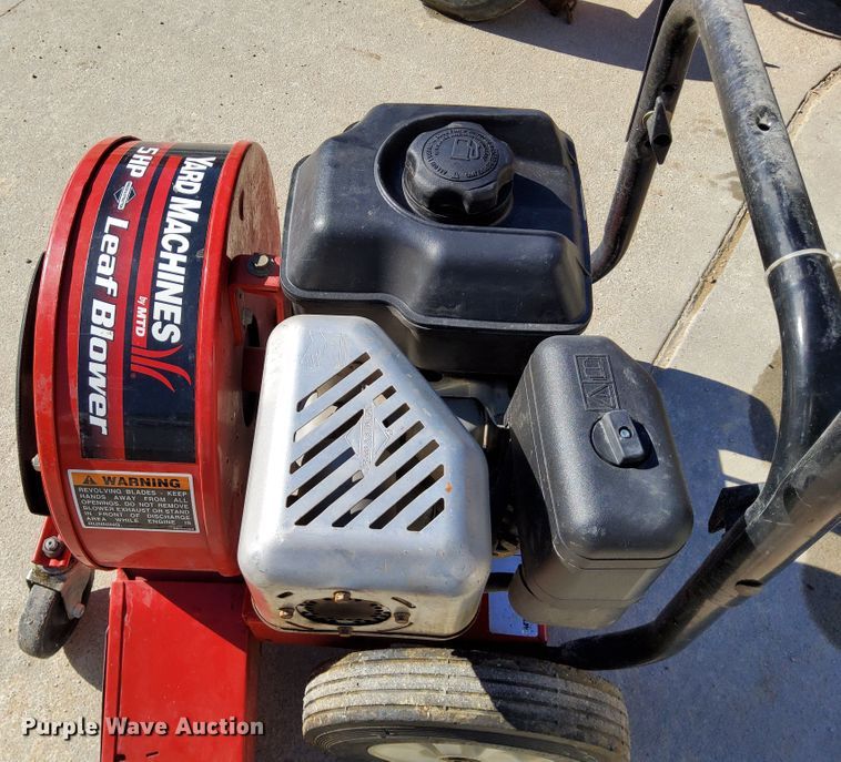 image for item DN6859 Yard Machines  leaf blower