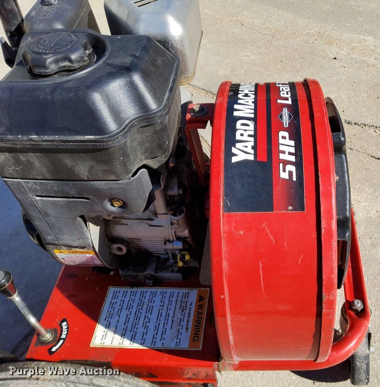 image for item DN6859 Yard Machines  leaf blower