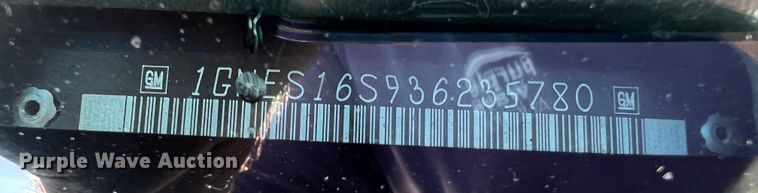 image for item DO8734 2003 Chevrolet TrailBlazer  SUV