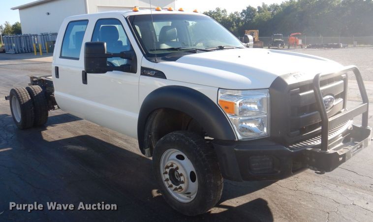 image for item DP0323 2015 Ford F450 Super Duty  Crew Cab truck cab and chassis