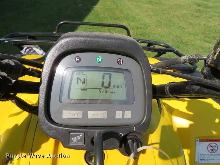 image for item DR0126 2006 Honda Rancher ES  ATV