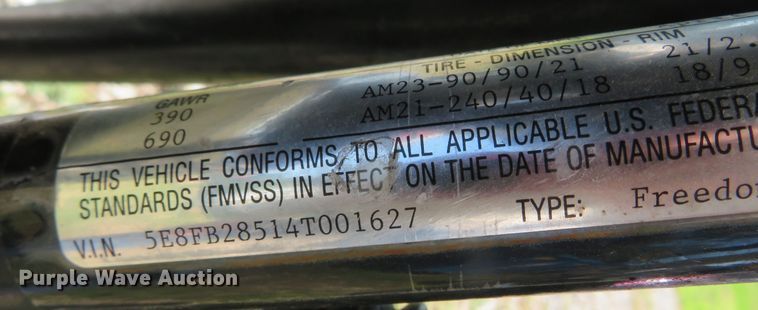 image for item DR0128 2004 Independence Freedom Express  motorcycle