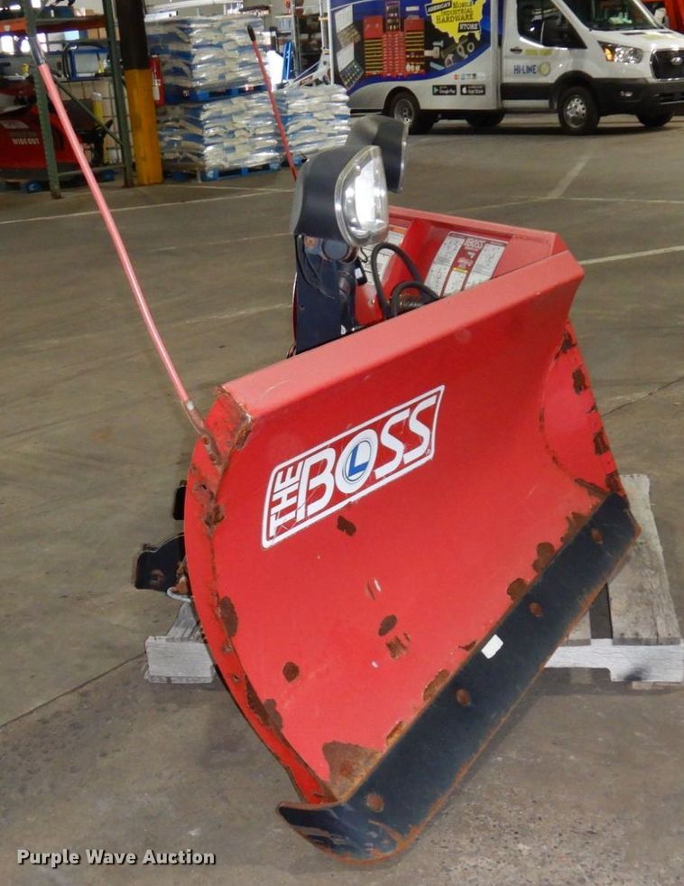 image for item DR0528 The Boss Power-V XT  snow plow