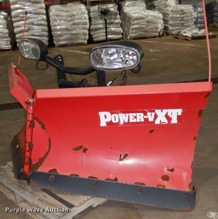 image for item DR0528 The Boss Power-V XT  snow plow