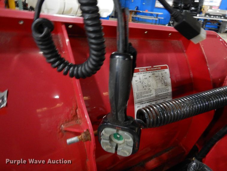 image for item DR0529 The Boss Power-V XT  snow plow