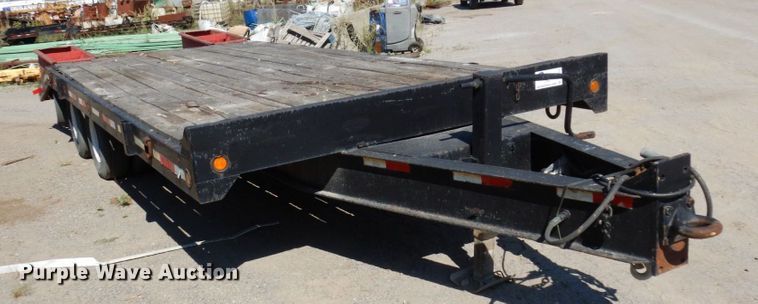 image for item DR0533 1996 Towmaster T20  equipment trailer