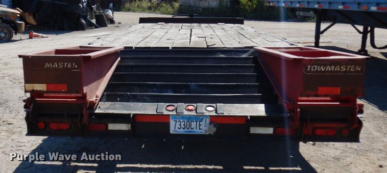 image for item DR0533 1996 Towmaster T20  equipment trailer
